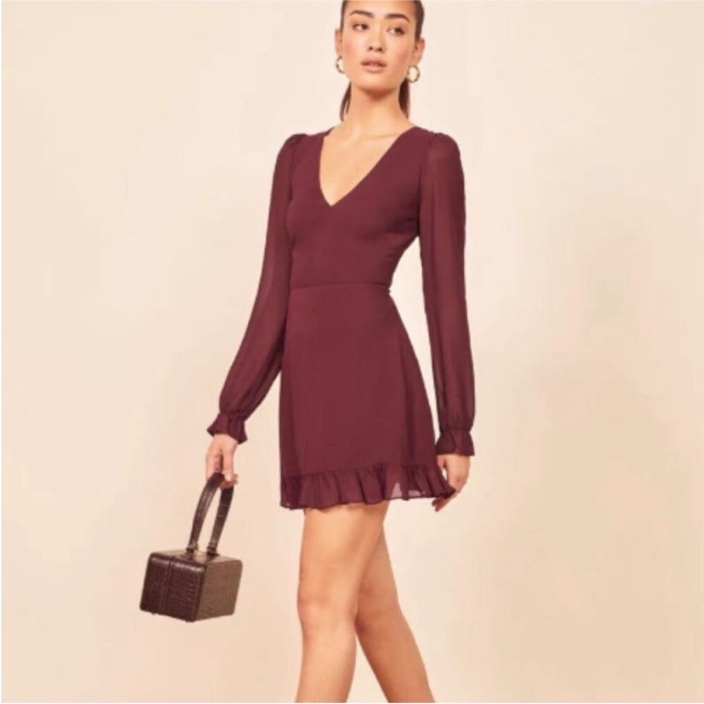 NWT Reformation Elenor Mini Dress Size 10